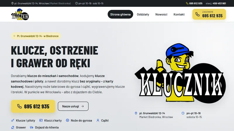 Strona Klucznik