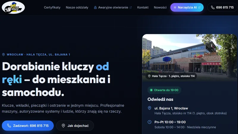 Strona Klucz Serwis